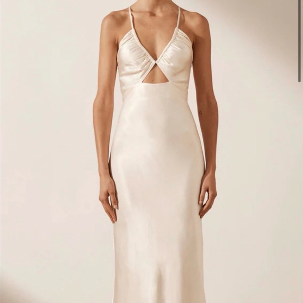 Shona Joy La Lune Ruched Bodice Maxi Dress - Picture 4 of 7